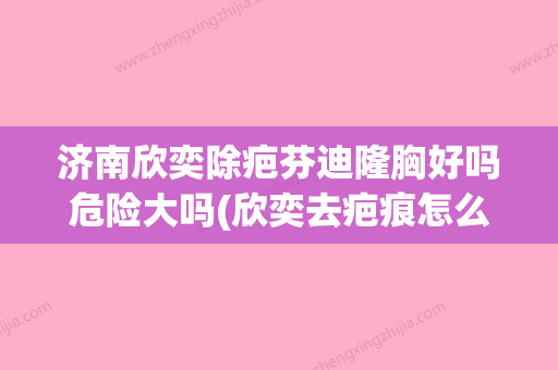 济南欣奕除疤芬迪隆胸好吗危险大吗(欣奕去疤痕怎么样) - 整形之家