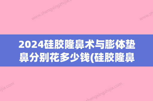 2024硅胶隆鼻术与膨体垫鼻分别花多少钱(硅胶隆鼻可以垫多高)