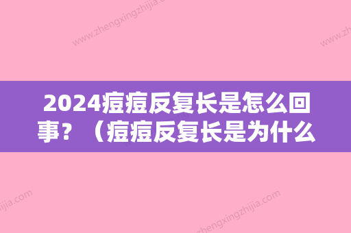 2024痘痘反复长是怎么回事？（痘痘反复长是为什么）